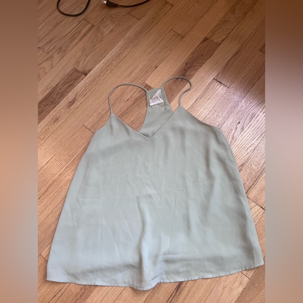 Elegant Sage Green Top